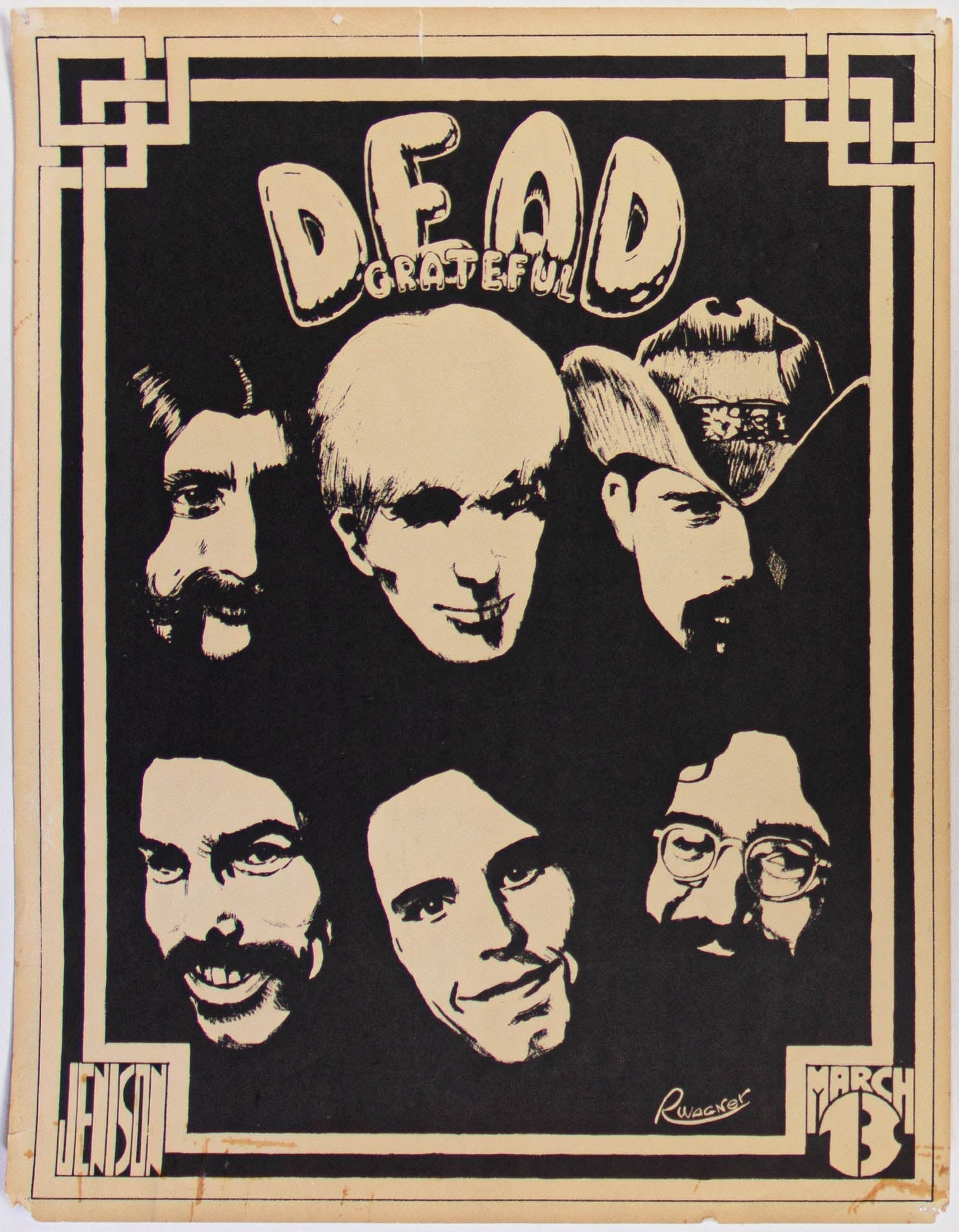 Auction Highlight: The 1971 Grateful Dead at Jenison Field House by Wagner!