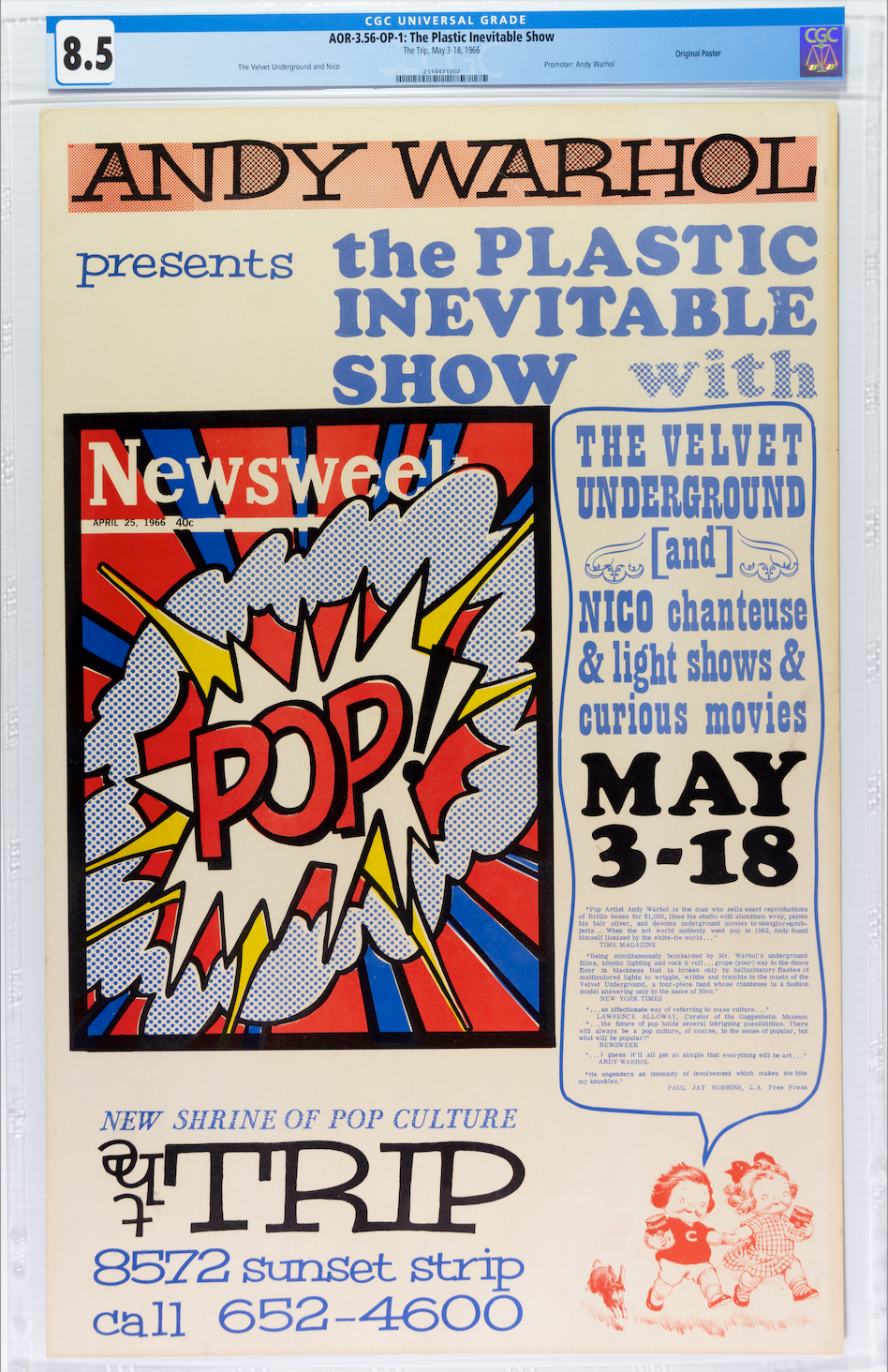 New Velvet Underground Documentary Features AOR-3.56 Poster!